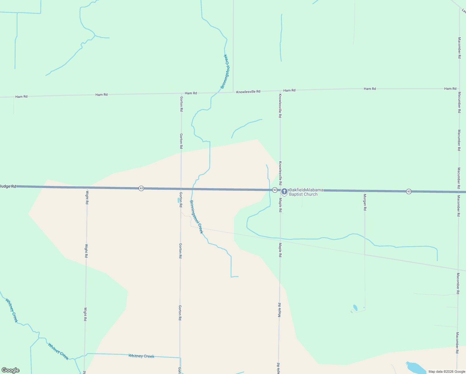 map of restaurants, bars, coffee shops, grocery stores, and more near 2095 Judge Rd in Basom