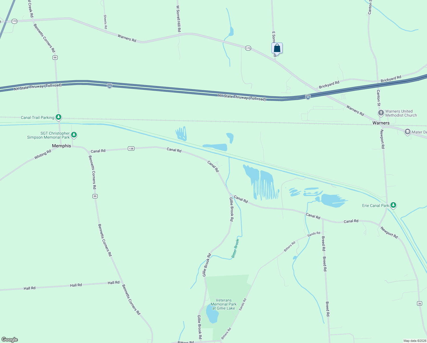 map of restaurants, bars, coffee shops, grocery stores, and more near 2178 Canal Rd in Memphis
