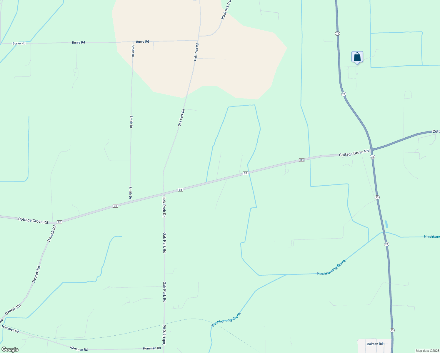 map of restaurants, bars, coffee shops, grocery stores, and more near 4224 Gotzion Road in Deerfield
