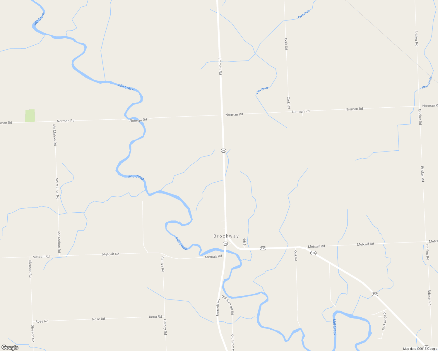 map of restaurants, bars, coffee shops, grocery stores, and more near 6281 Emmett Road in Yale