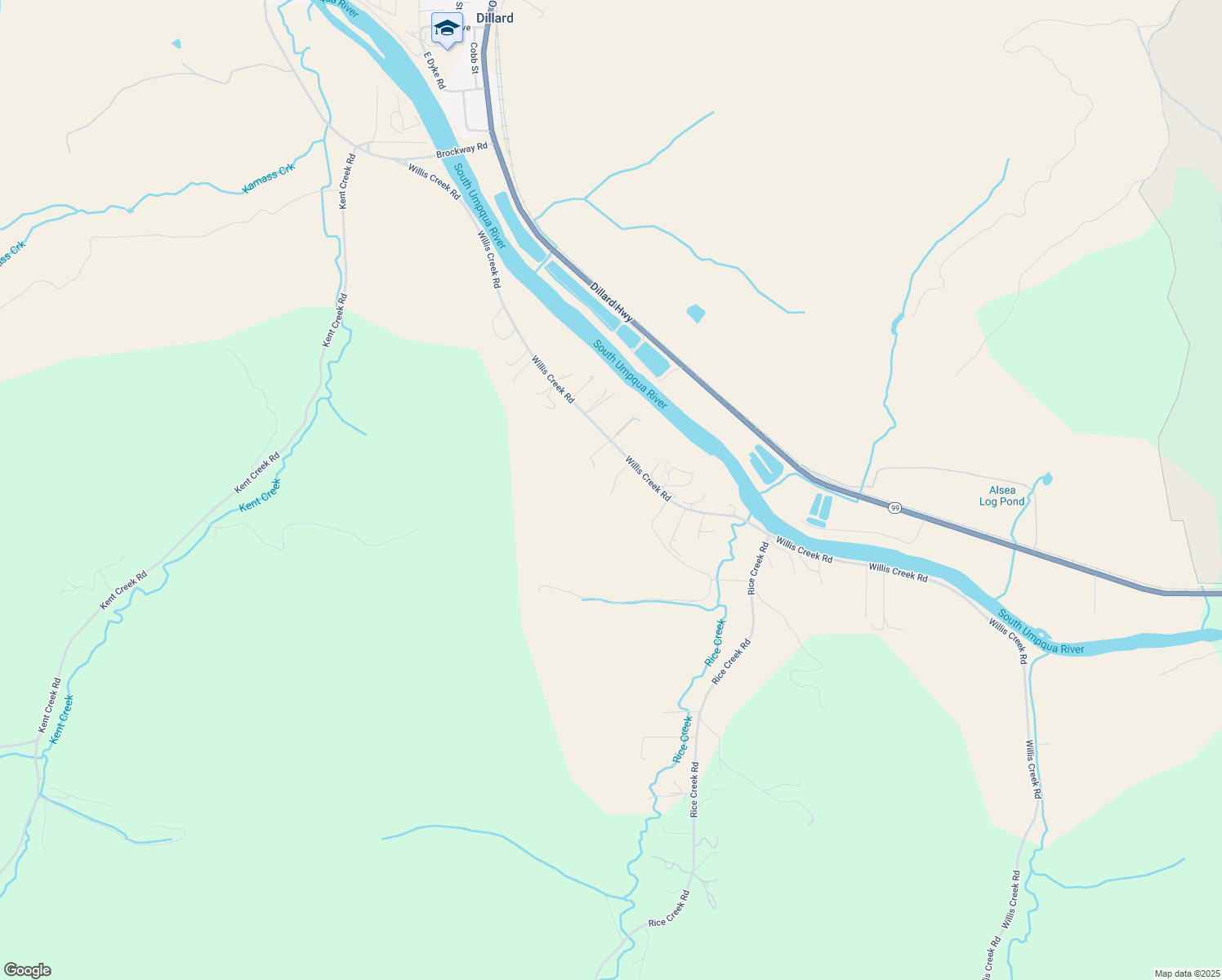map of restaurants, bars, coffee shops, grocery stores, and more near 1267 Willis Creek Road in Winston