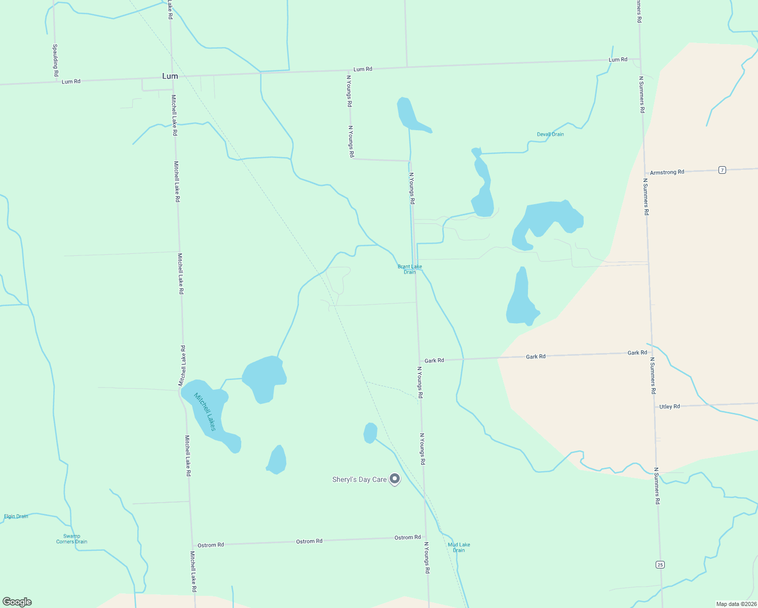 map of restaurants, bars, coffee shops, grocery stores, and more near 5379 Noltie Road in Attica