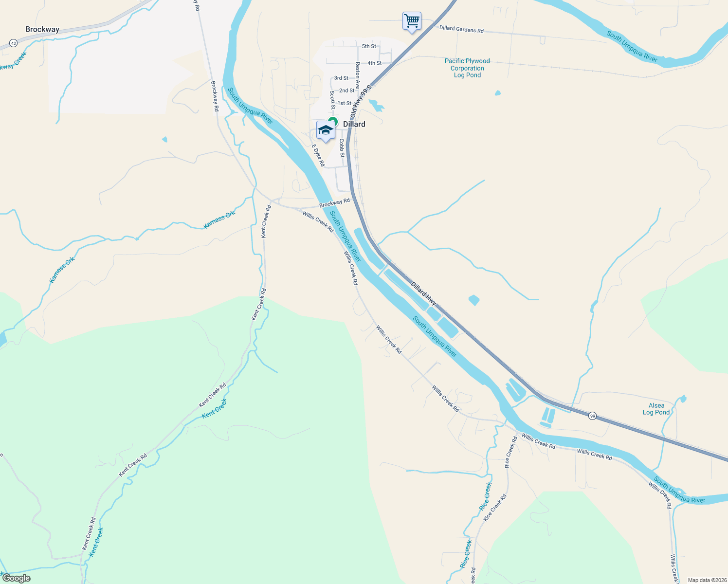 map of restaurants, bars, coffee shops, grocery stores, and more near 624 Willis Creek Road in Winston