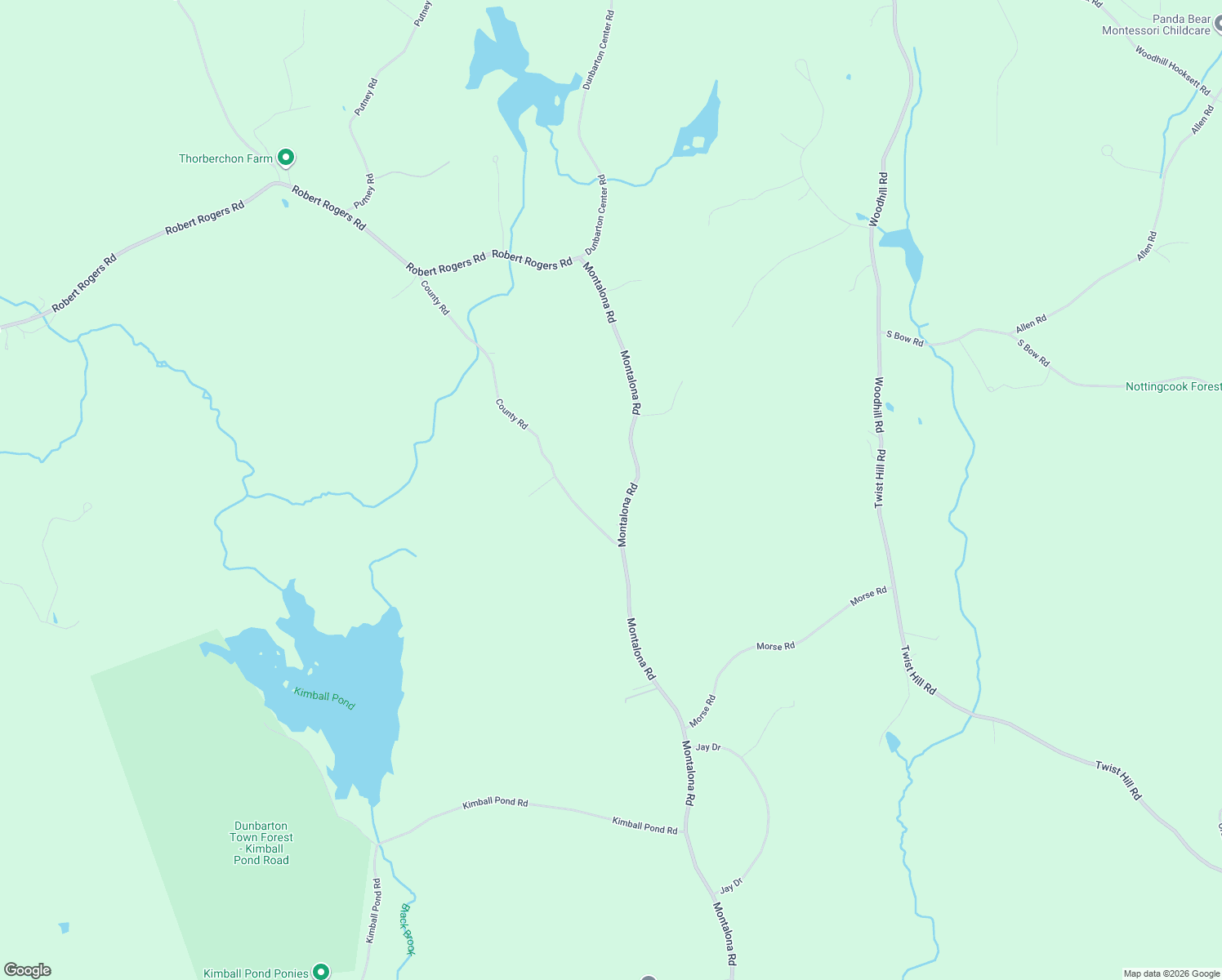 map of restaurants, bars, coffee shops, grocery stores, and more near 1075 Montalona Road in Dunbarton