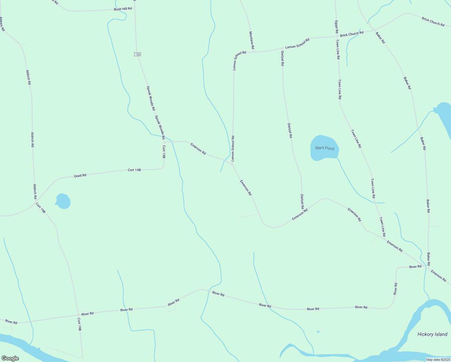 map of restaurants, bars, coffee shops, grocery stores, and more near 2042 Emerson Road in Weedsport