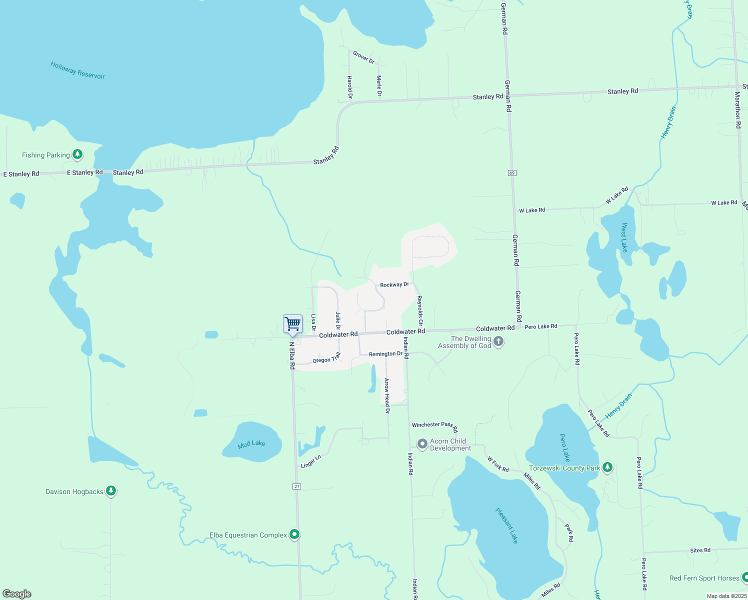 5280 Conifer Drive, Columbiaville MI Walk Score