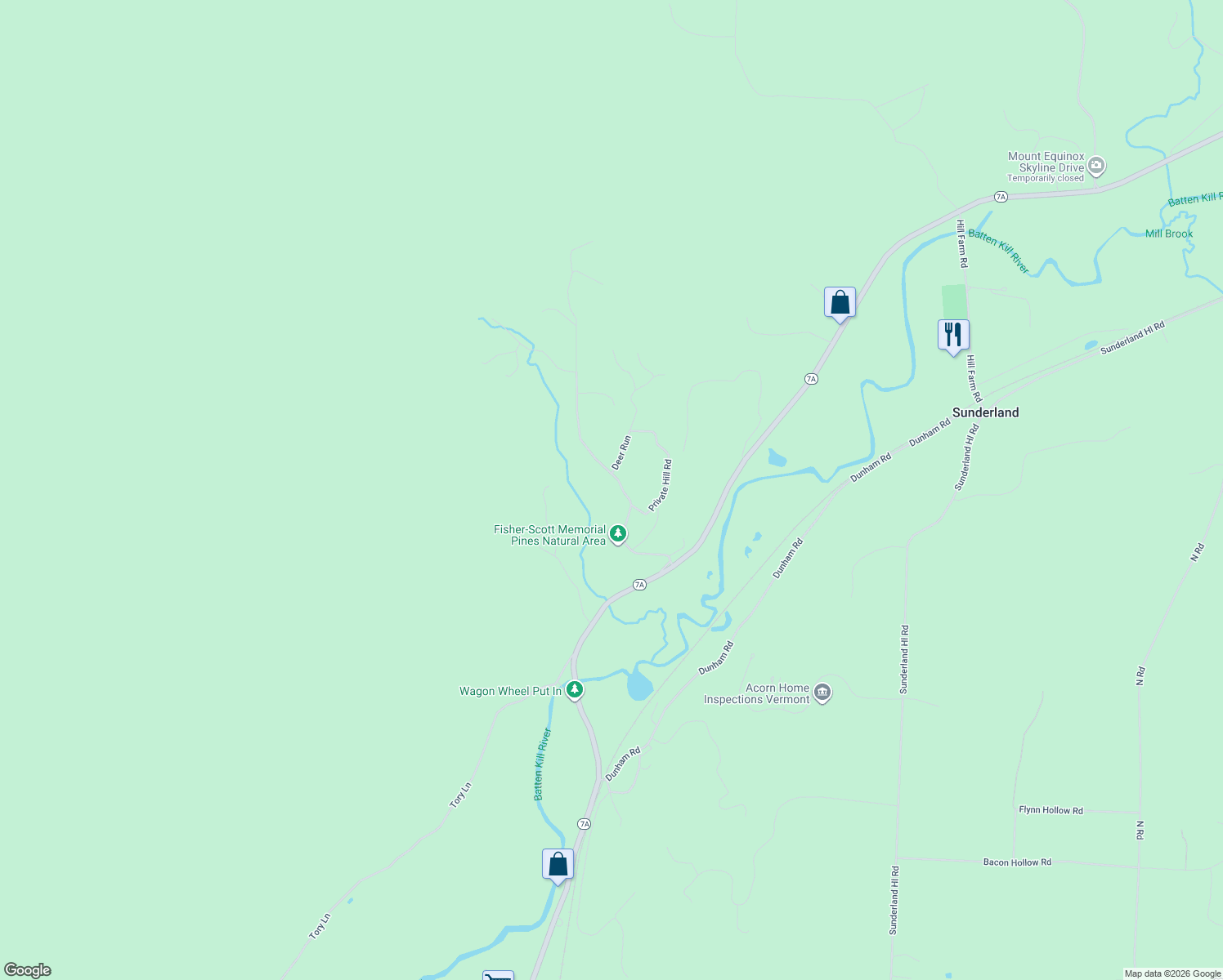 map of restaurants, bars, coffee shops, grocery stores, and more near 291 Red Mountain Road in Arlington