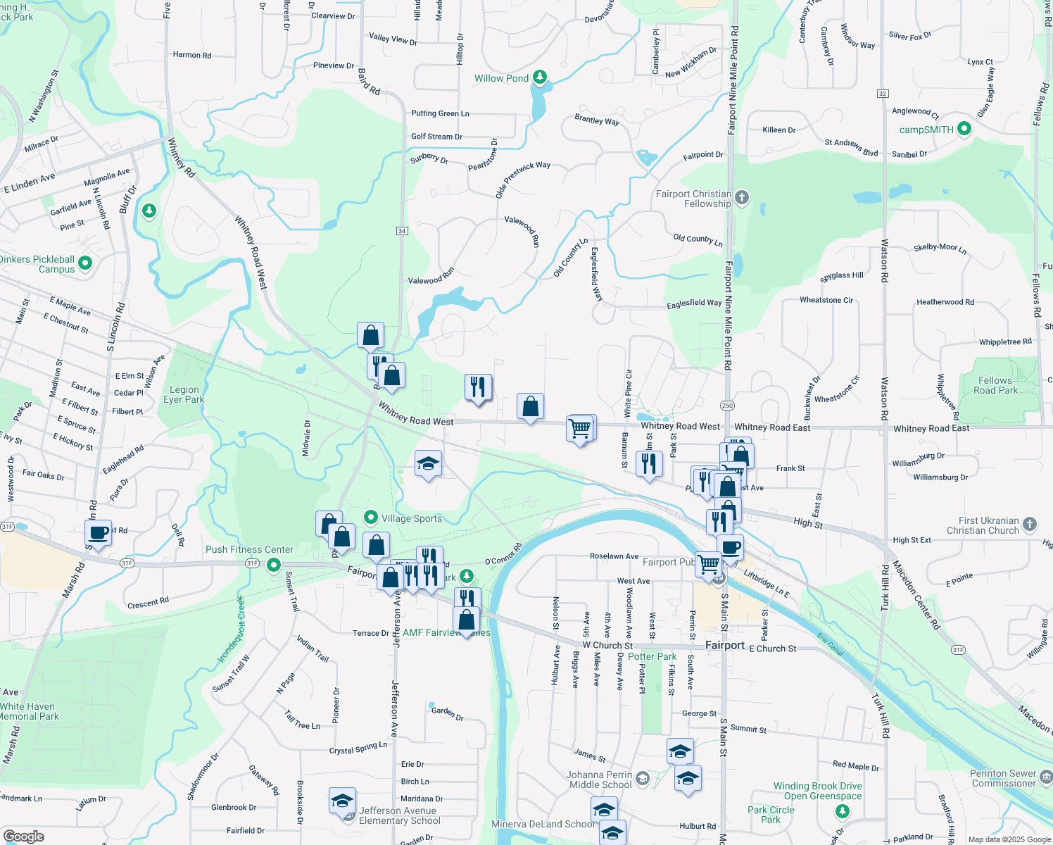 720 Whitney Road, Fairport NY Walk Score