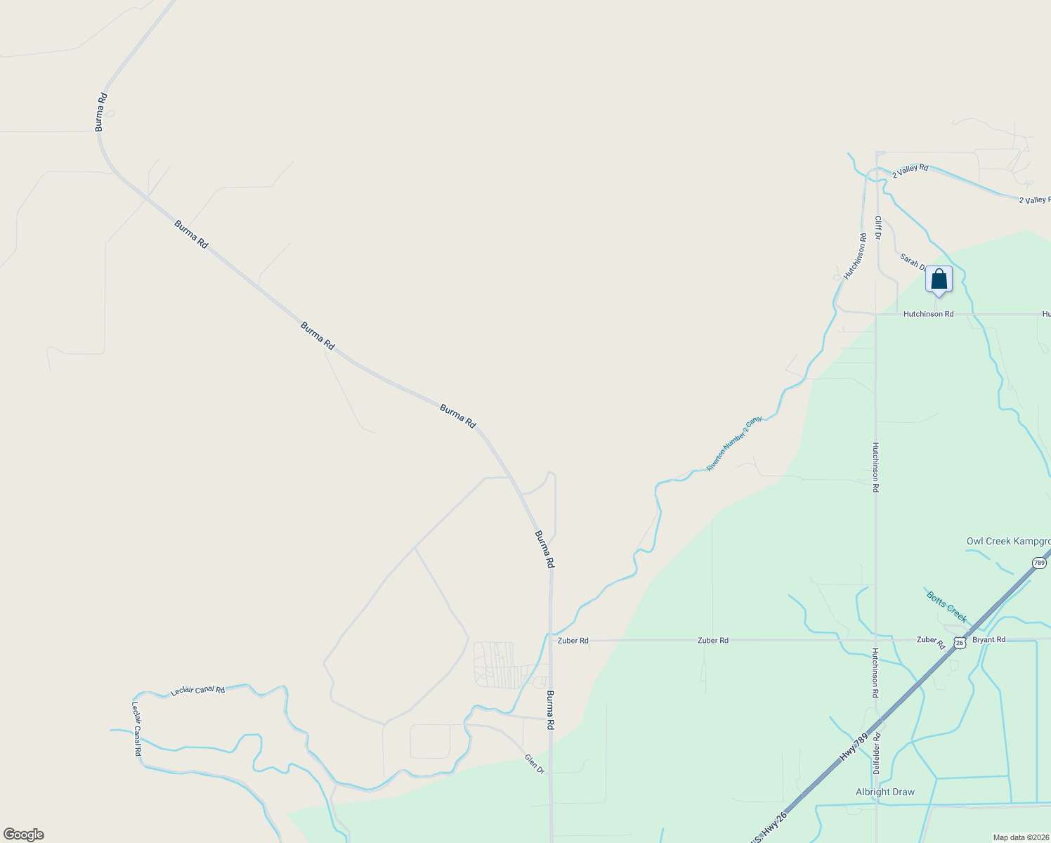 map of restaurants, bars, coffee shops, grocery stores, and more near in Riverton