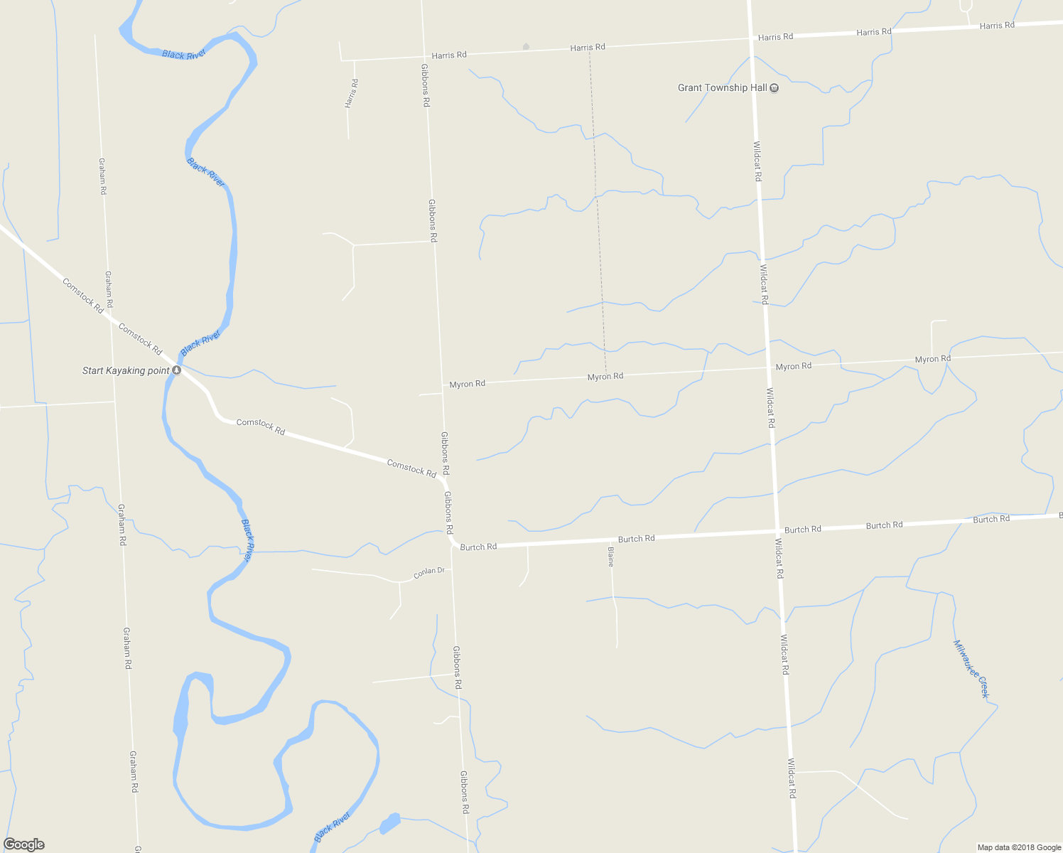 map of restaurants, bars, coffee shops, grocery stores, and more near 6365 Myron Road in St. Clair County