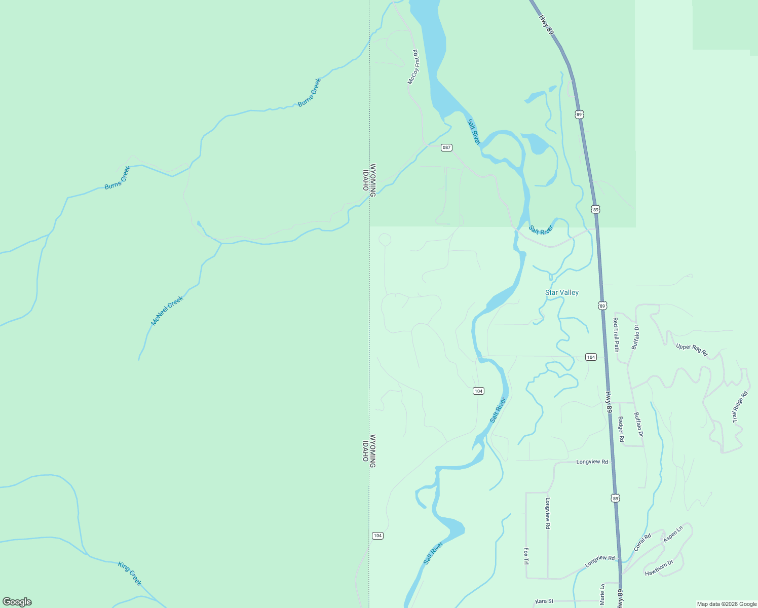 map of restaurants, bars, coffee shops, grocery stores, and more near 426 Alpine Meadow Loop in Alpine