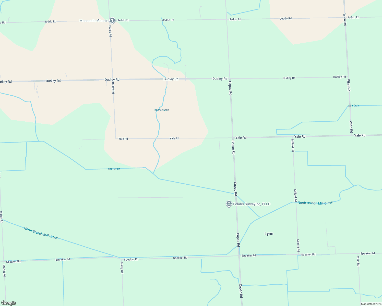 map of restaurants, bars, coffee shops, grocery stores, and more near 15183 Yale Road in Yale