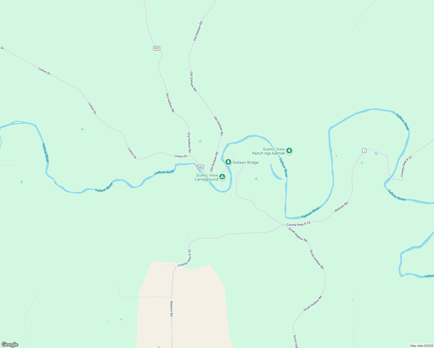 map of restaurants, bars, coffee shops, grocery stores, and more near in Allamakee County
