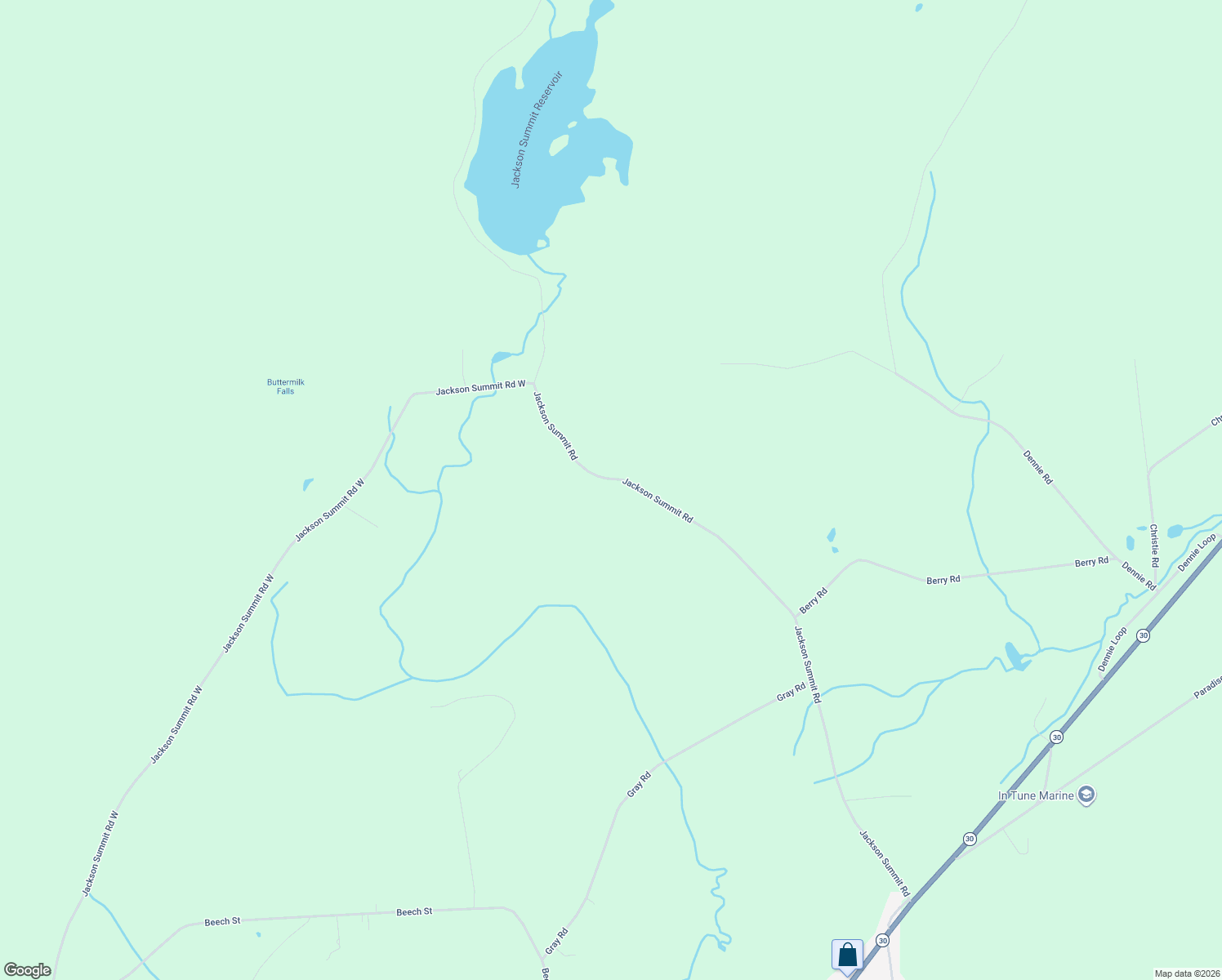 map of restaurants, bars, coffee shops, grocery stores, and more near 398 Jackson Summit Road in Mayfield