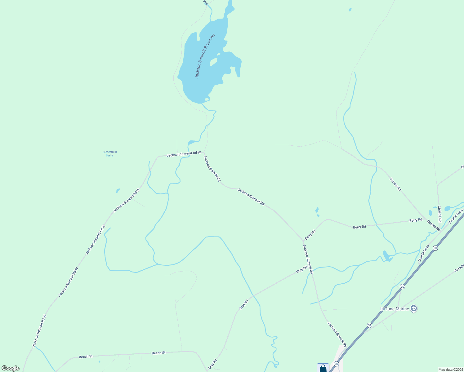 map of restaurants, bars, coffee shops, grocery stores, and more near 398 Jackson Summit Road in Mayfield