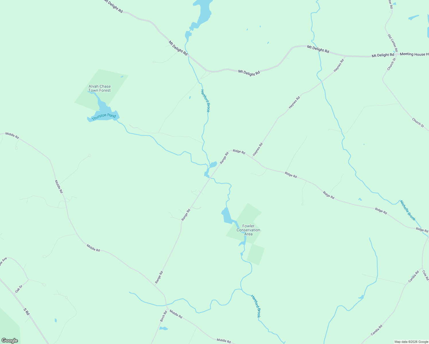 map of restaurants, bars, coffee shops, grocery stores, and more near 12 Range Road in Deerfield