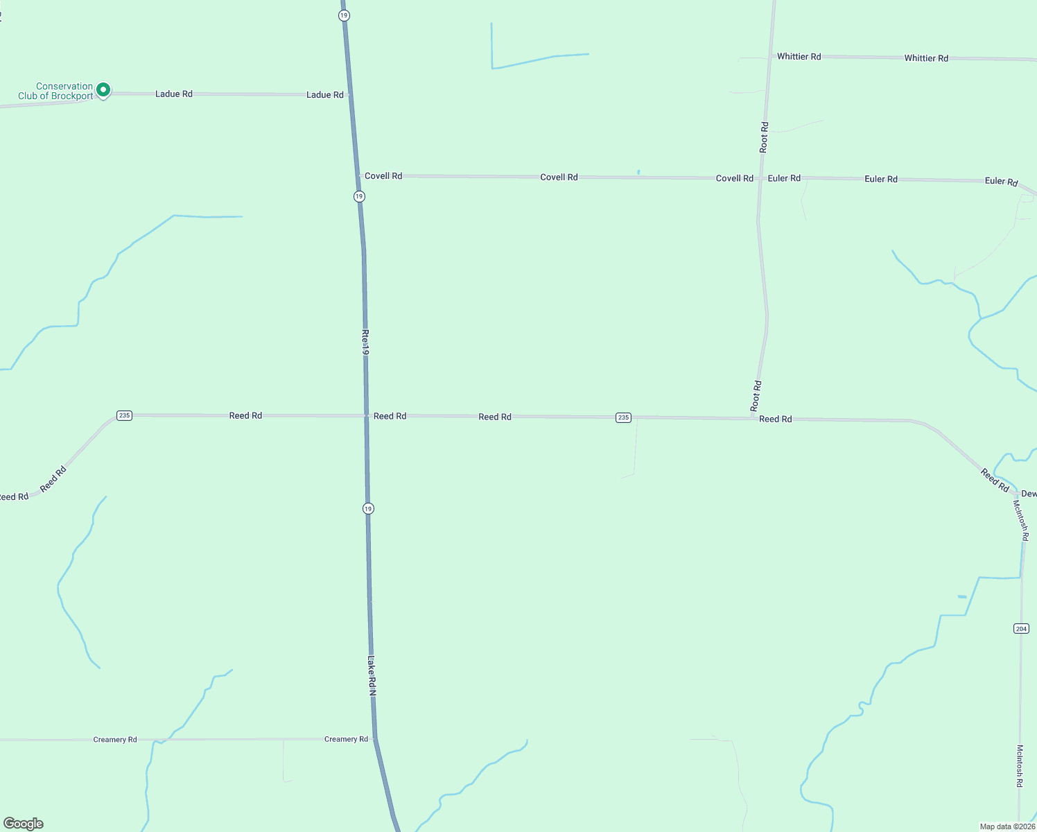 map of restaurants, bars, coffee shops, grocery stores, and more near 1220 Reed Rd in Churchville