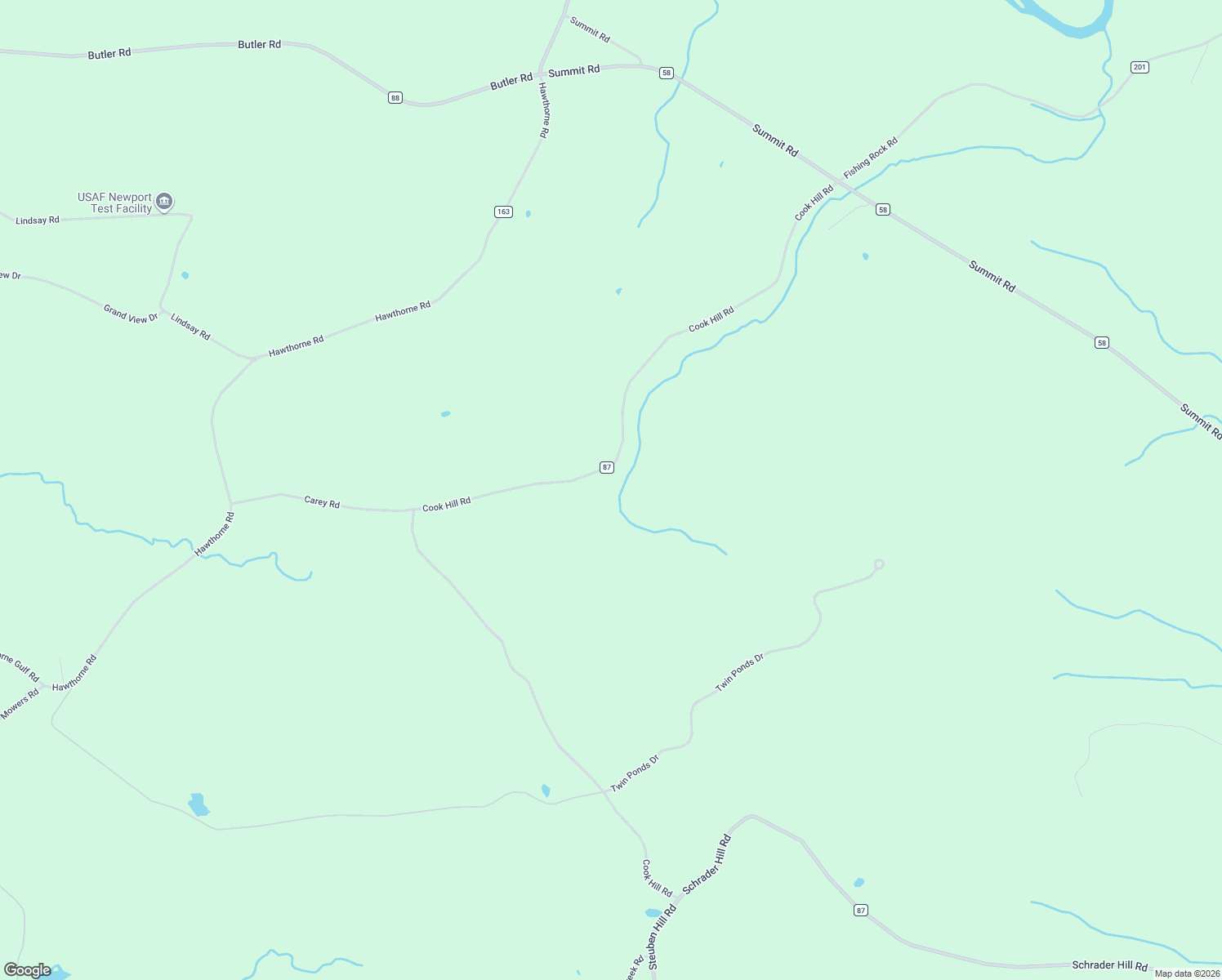 map of restaurants, bars, coffee shops, grocery stores, and more near 566 Cook Hill Road in Newport