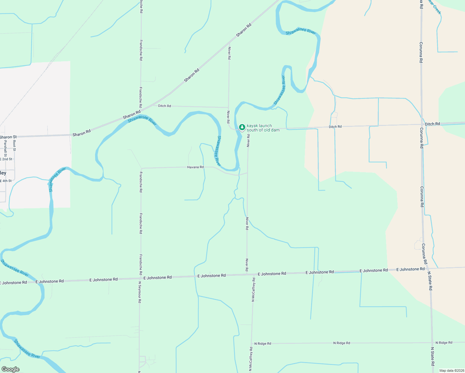 map of restaurants, bars, coffee shops, grocery stores, and more near 11163 Havana Road in Oakley