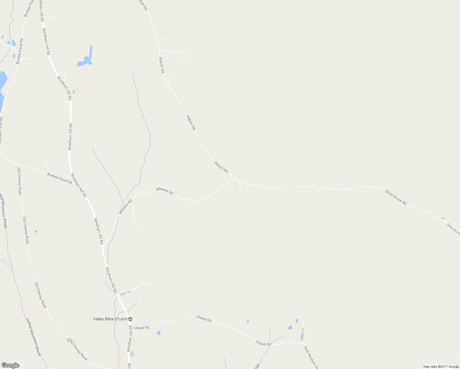map of restaurants, bars, coffee shops, grocery stores, and more near 1206 Wheeler Road in Windham