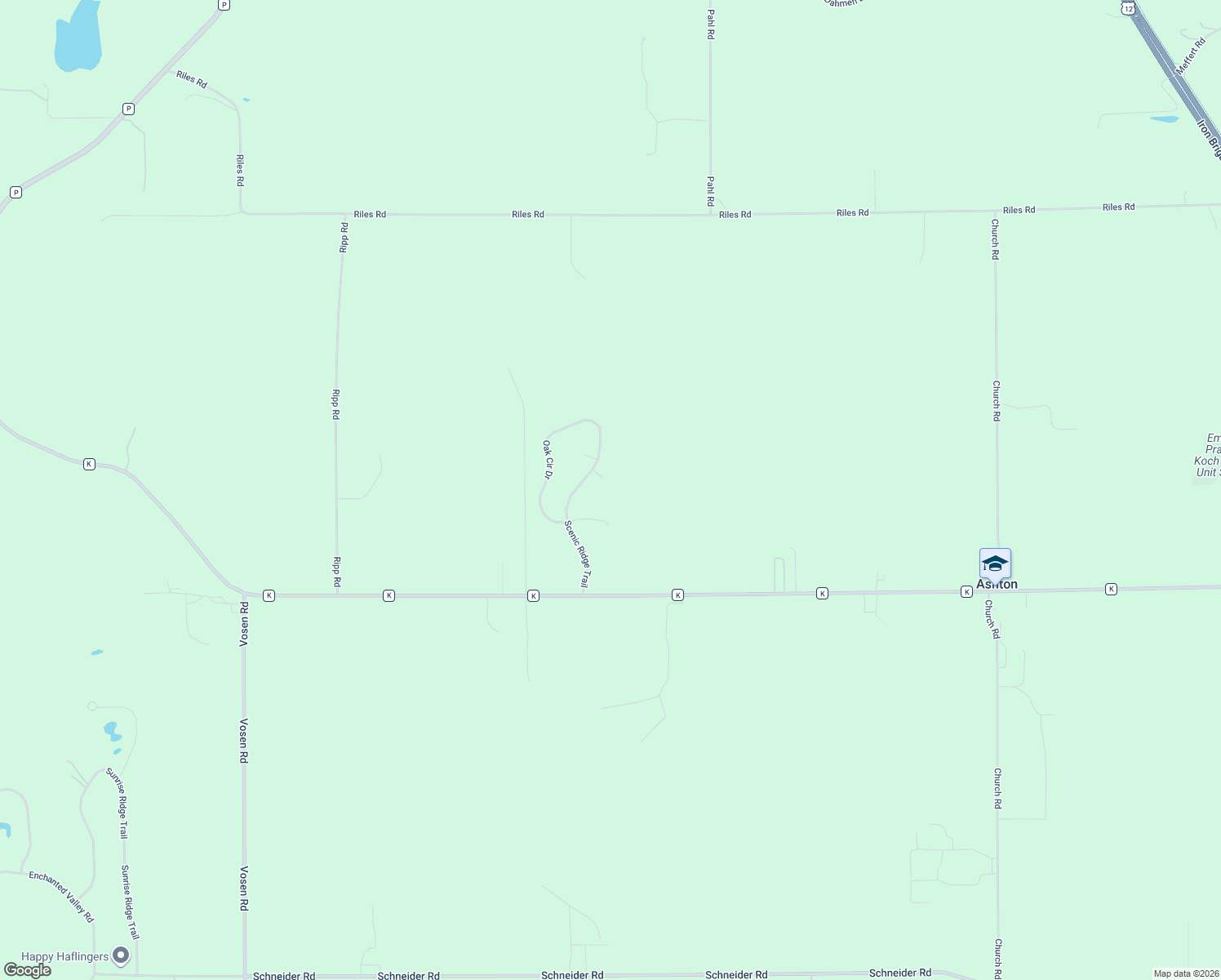 map of restaurants, bars, coffee shops, grocery stores, and more near 5296 Overlook Court in Middleton