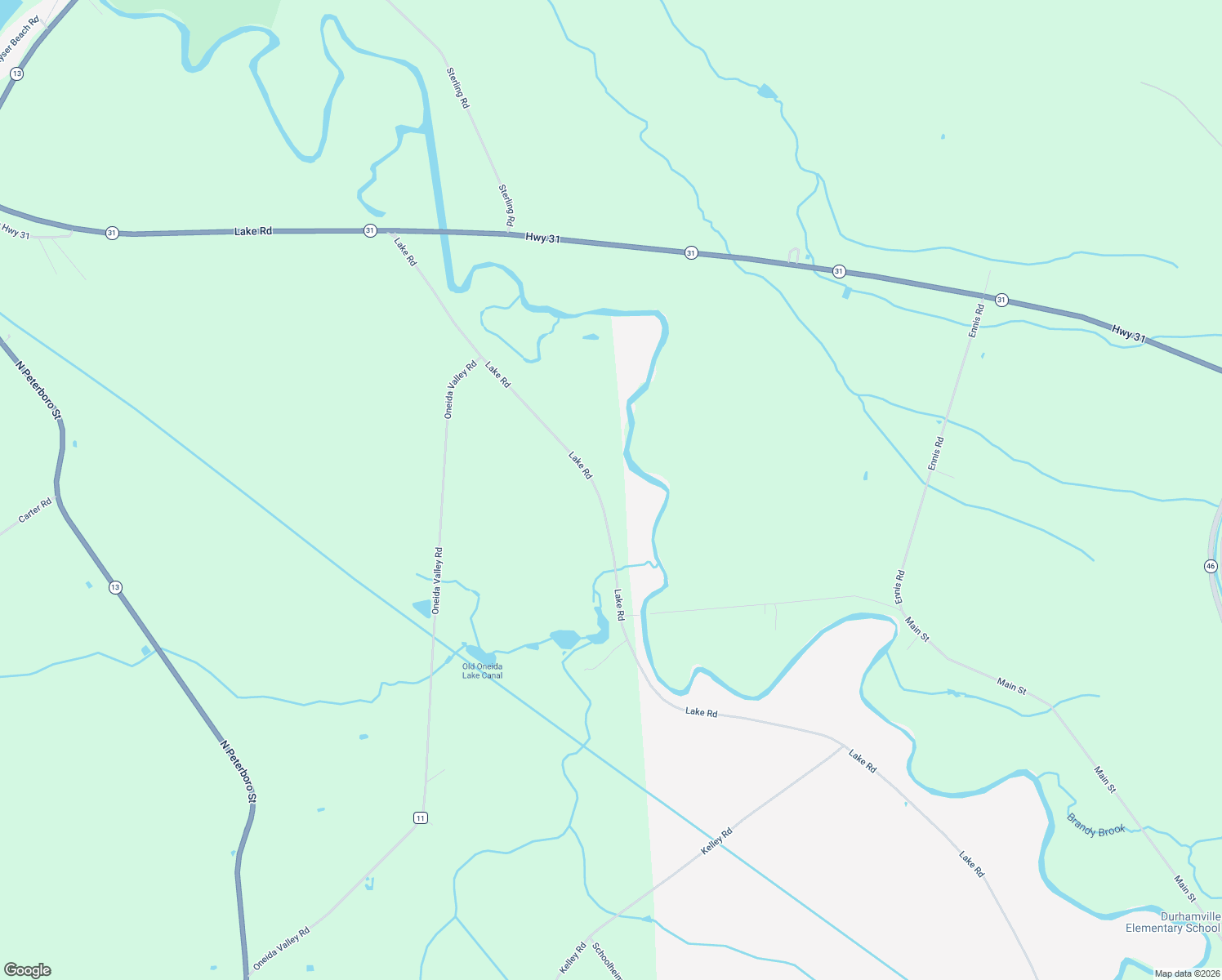 map of restaurants, bars, coffee shops, grocery stores, and more near 8750 Lake Rd in Canastota