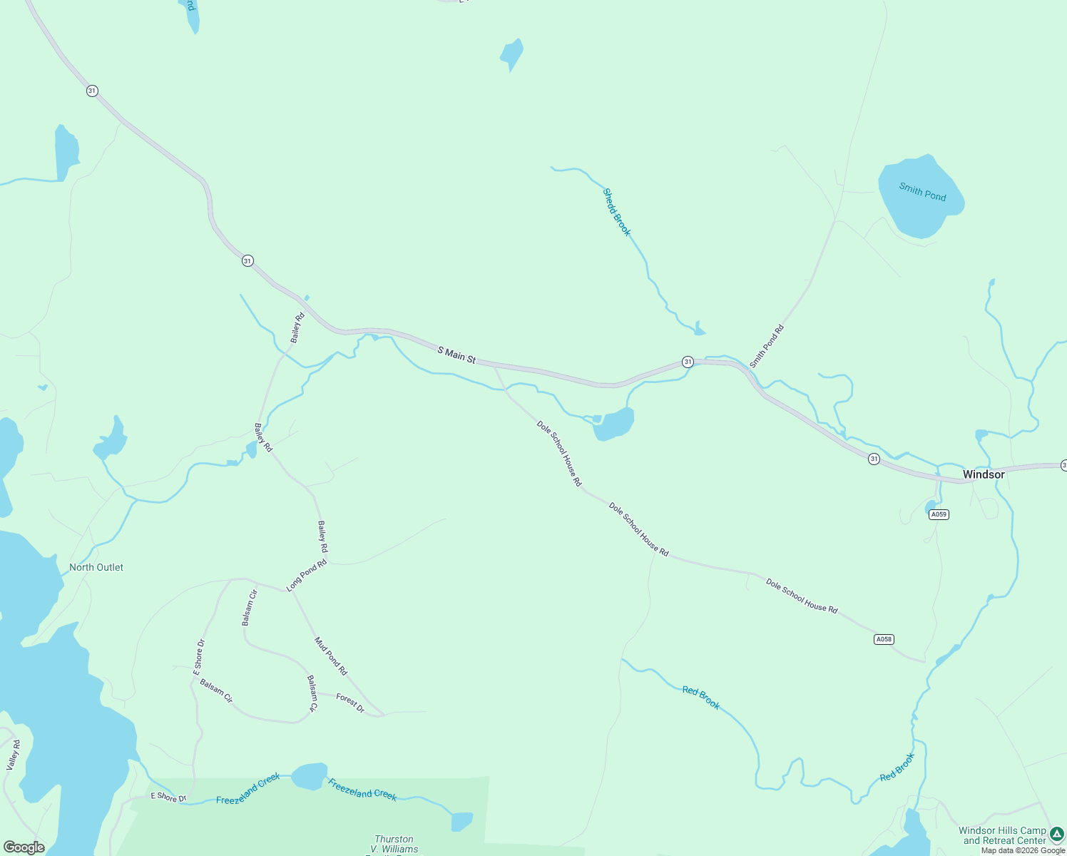 map of restaurants, bars, coffee shops, grocery stores, and more near Dole School House Road in Washington
