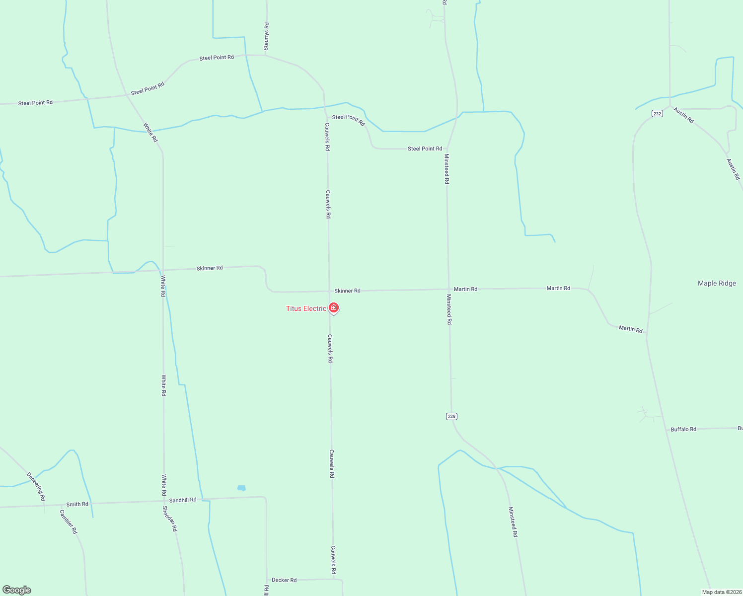 map of restaurants, bars, coffee shops, grocery stores, and more near 5352 Skinner Rd in Marion