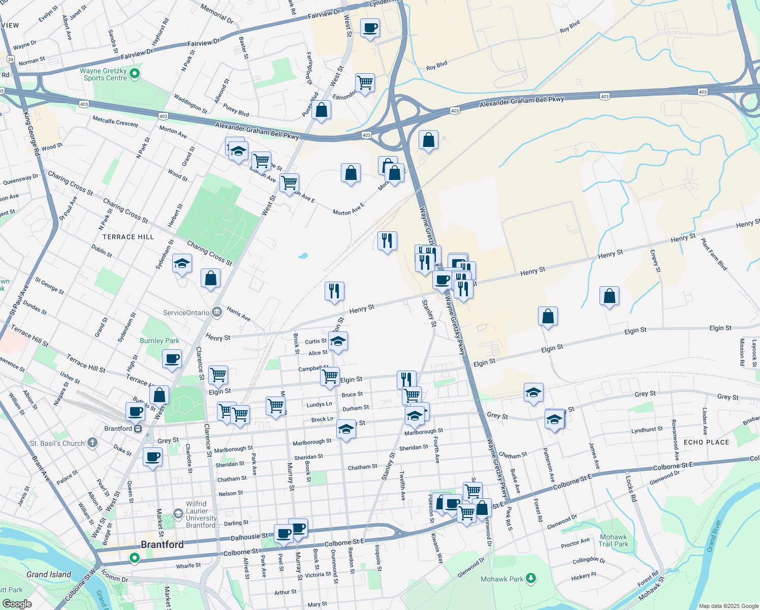 120176 Henry Street, Brantford ON Walk Score