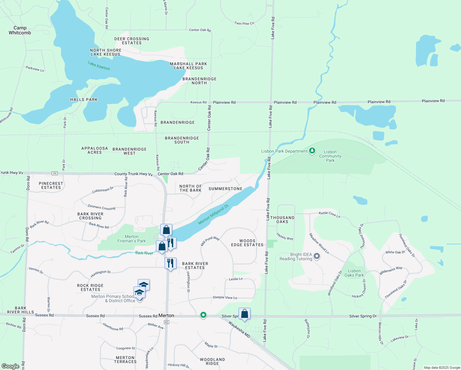 N75W27841 Summerstone Road, Hartland WI Walk Score