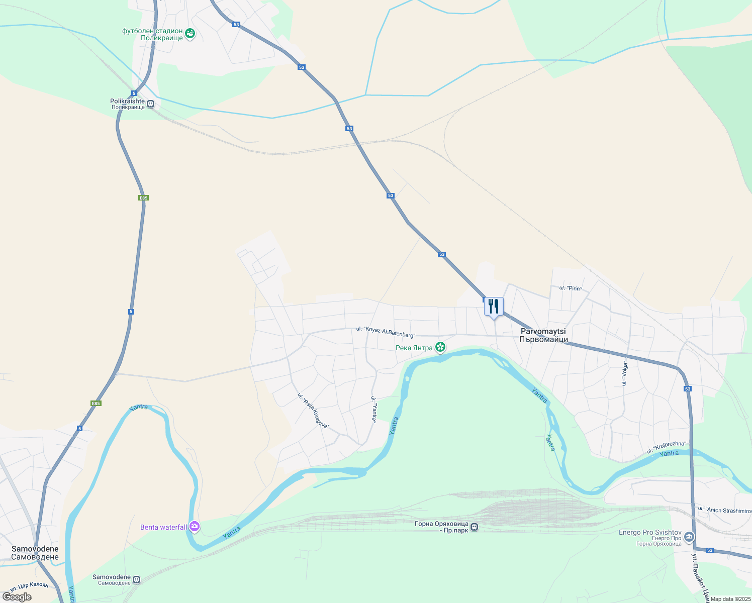 map of restaurants, bars, coffee shops, grocery stores, and more near in 