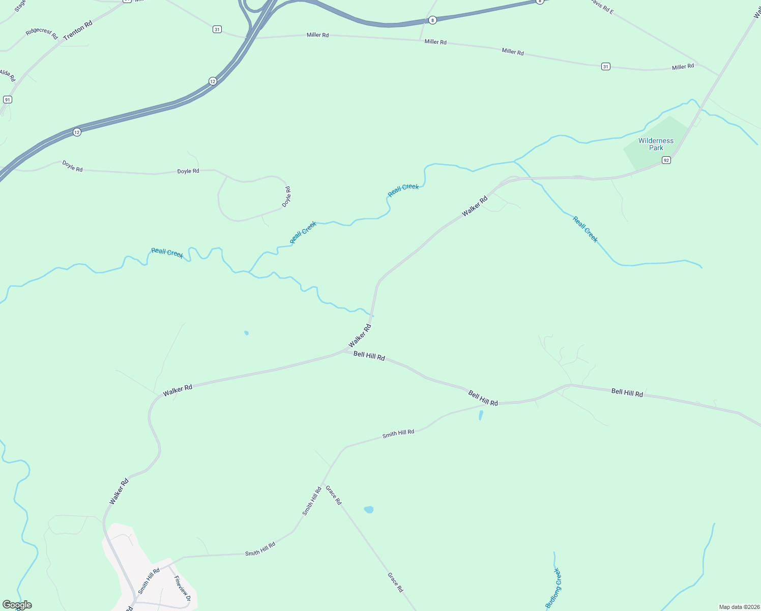 map of restaurants, bars, coffee shops, grocery stores, and more near 6088 Walker Road in Oneida County