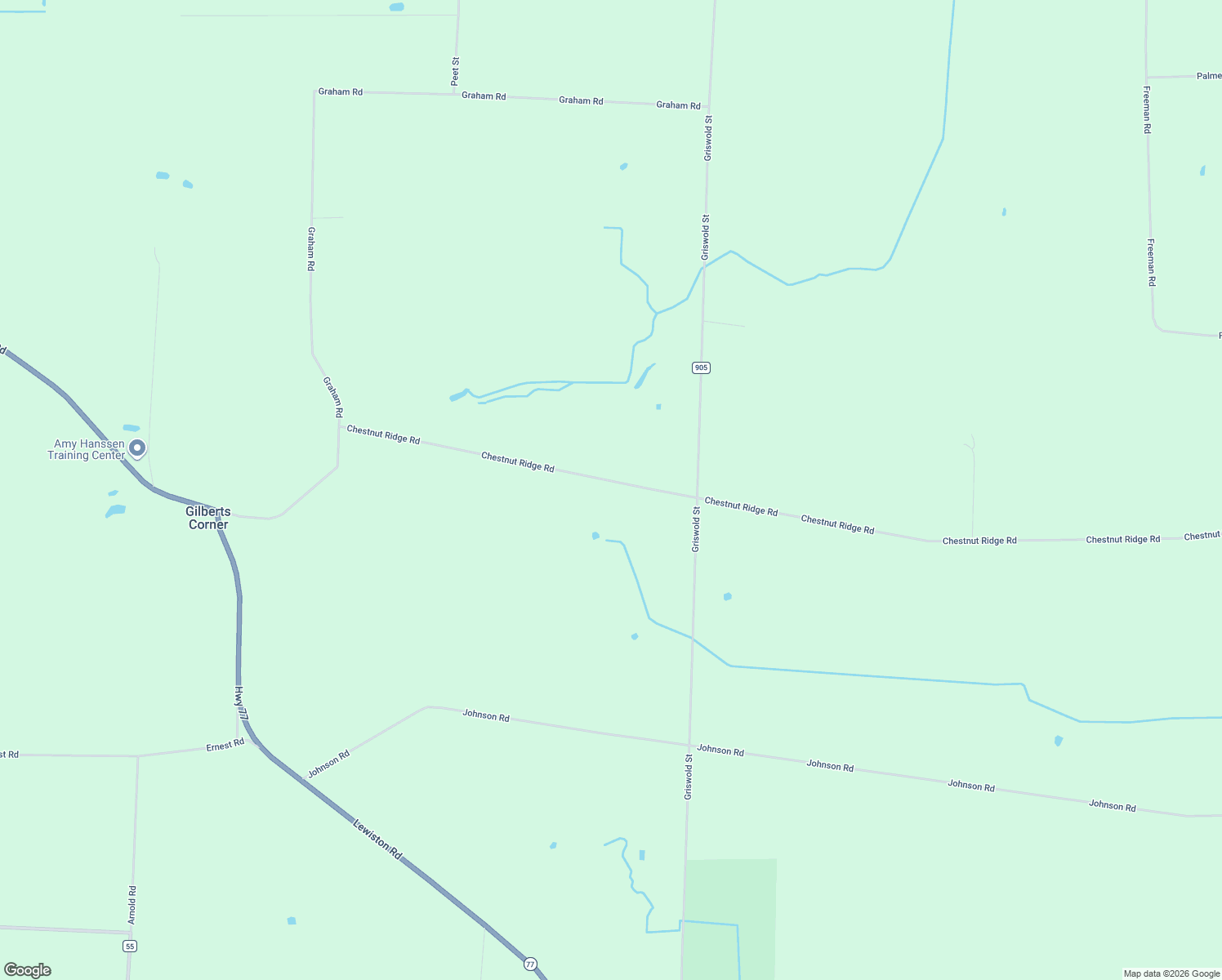 map of restaurants, bars, coffee shops, grocery stores, and more near 9442 Chestnut Ridge Road in Middleport