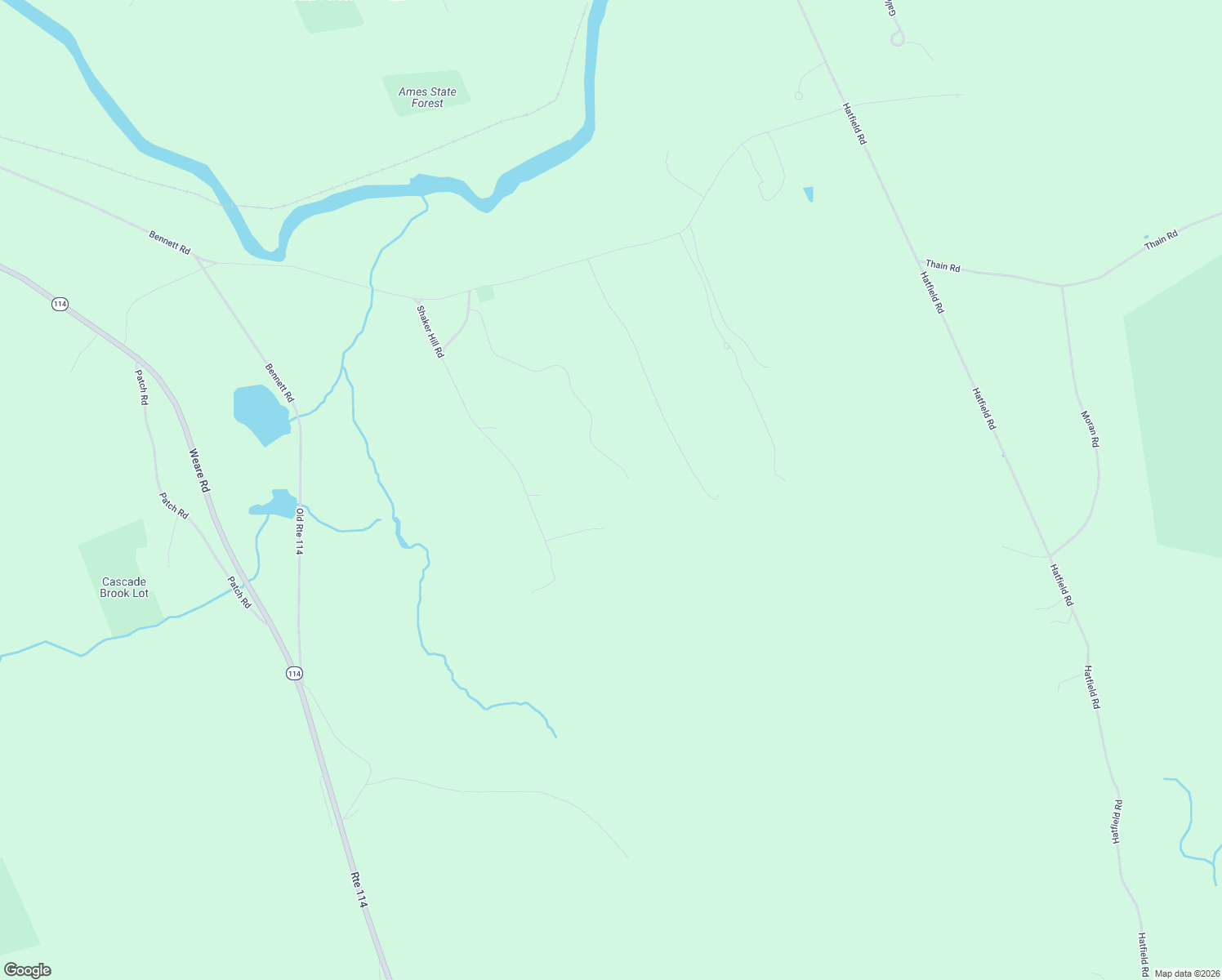 map of restaurants, bars, coffee shops, grocery stores, and more near 360 Plummer Hill Road in Henniker