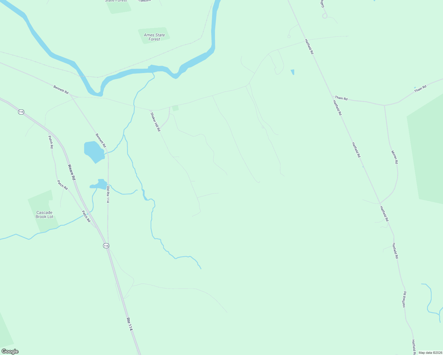map of restaurants, bars, coffee shops, grocery stores, and more near 360 Plummer Hill Road in Henniker