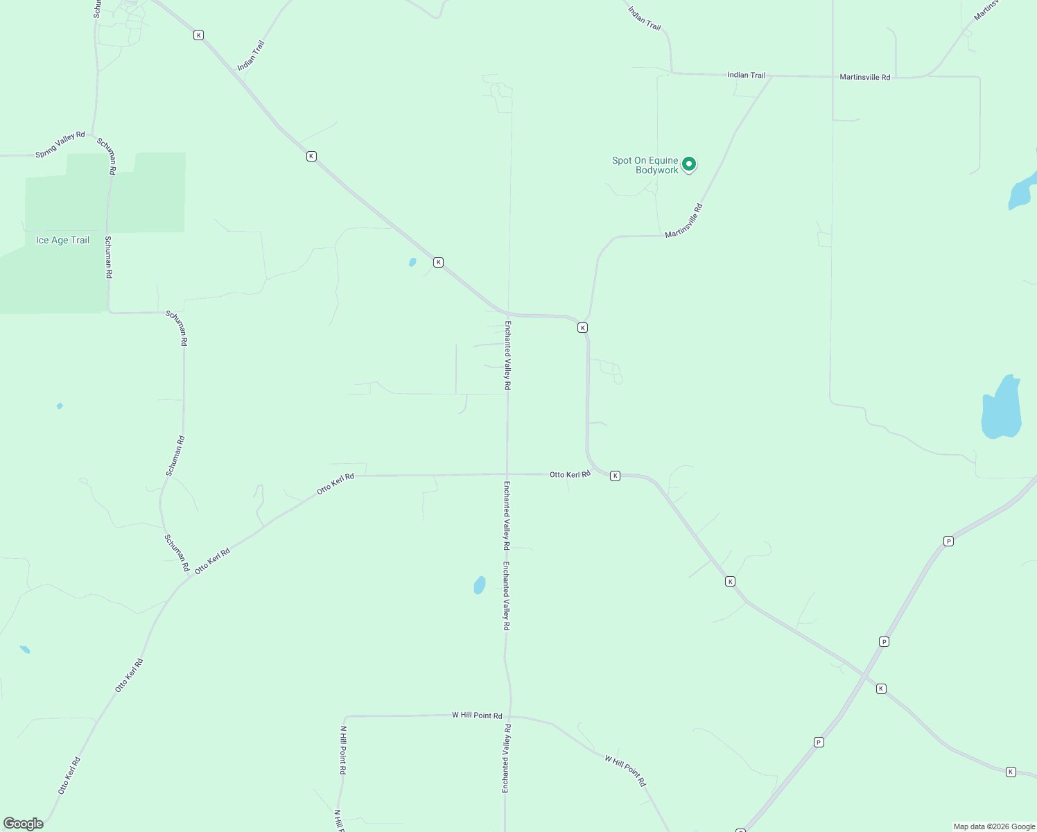 map of restaurants, bars, coffee shops, grocery stores, and more near 5596 Enchanted Valley Rd in Cross Plains