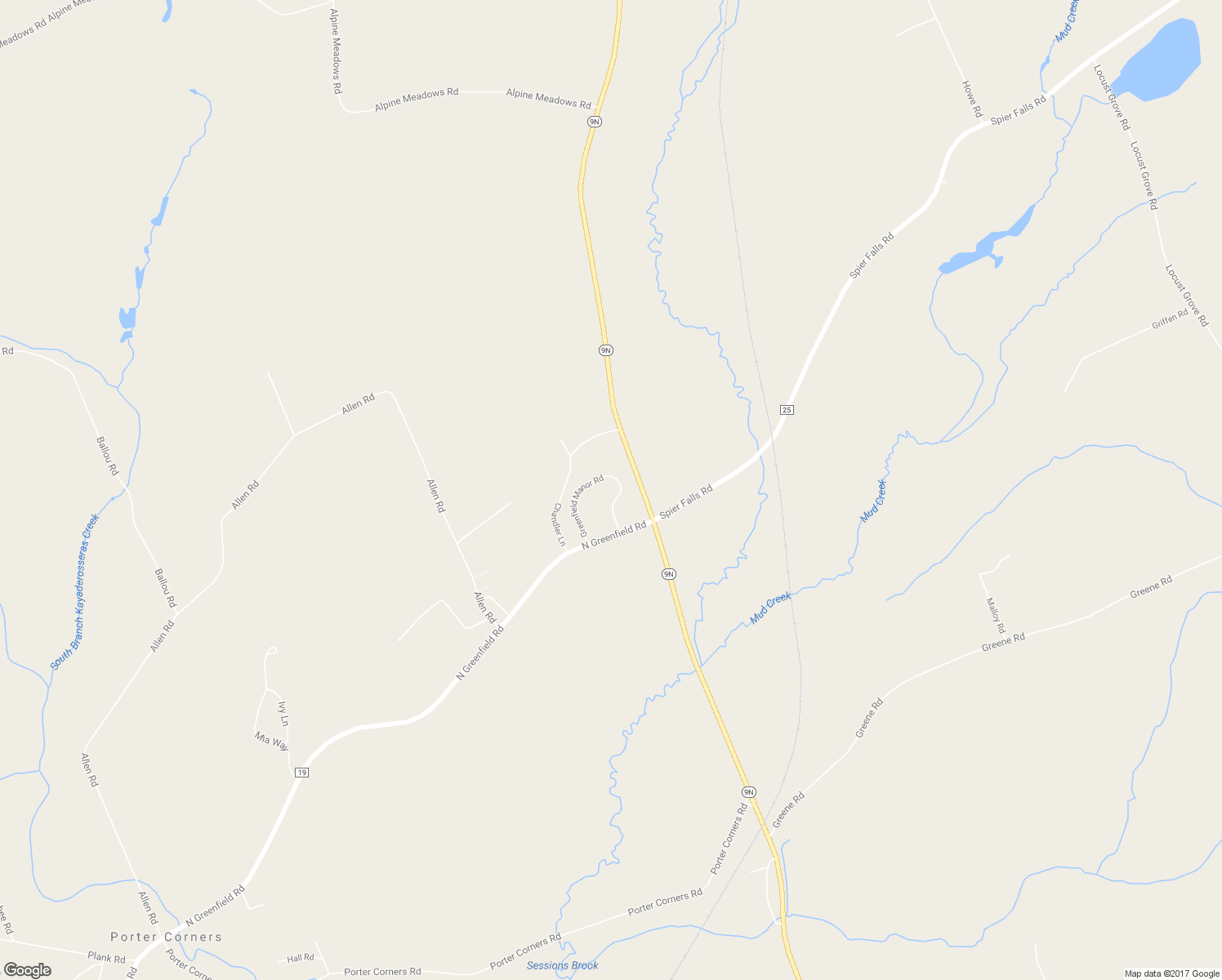 map of restaurants, bars, coffee shops, grocery stores, and more near 8 Greenfield Manor Road in Porter Corners