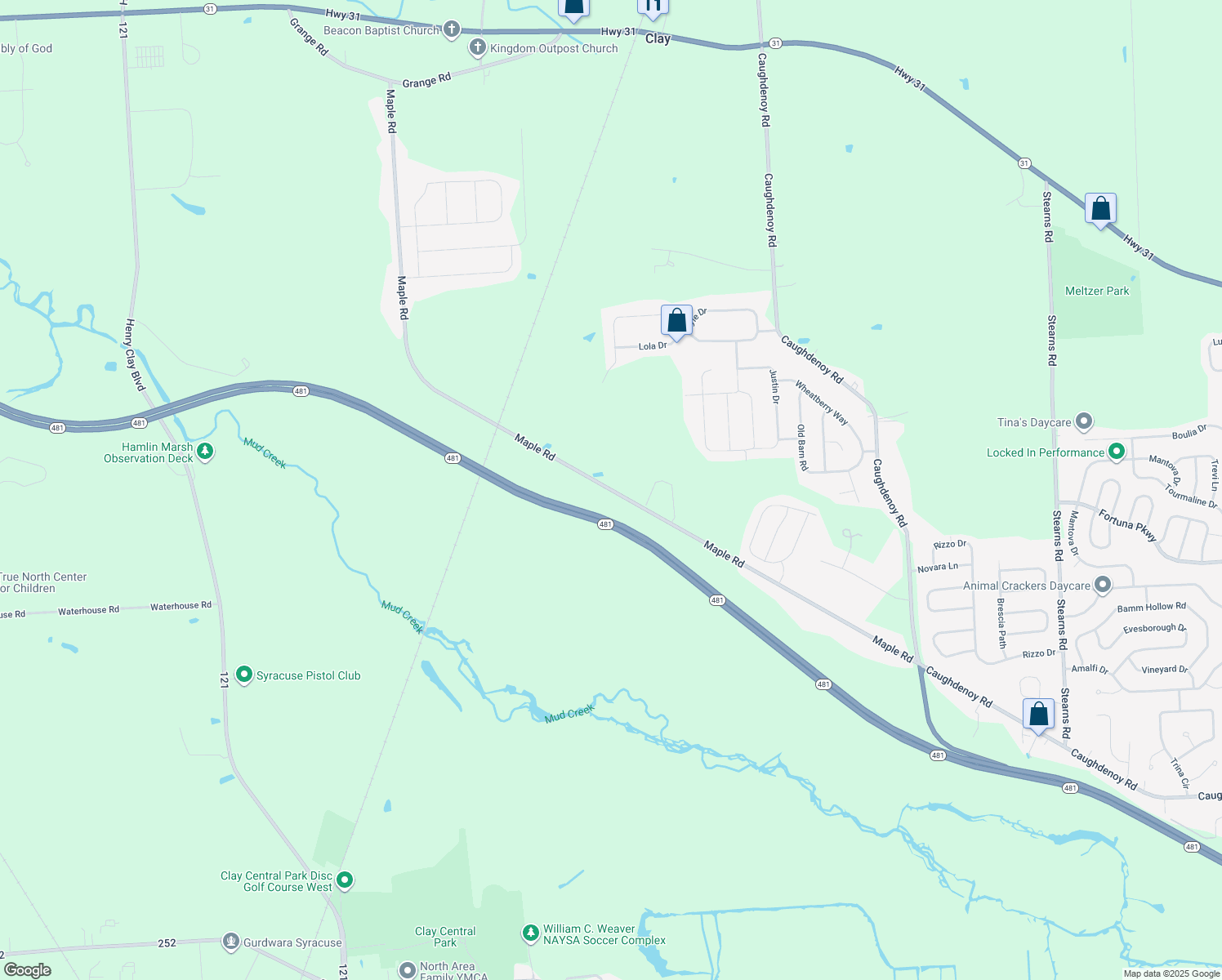 Maple Road, Clay NY Walk Score