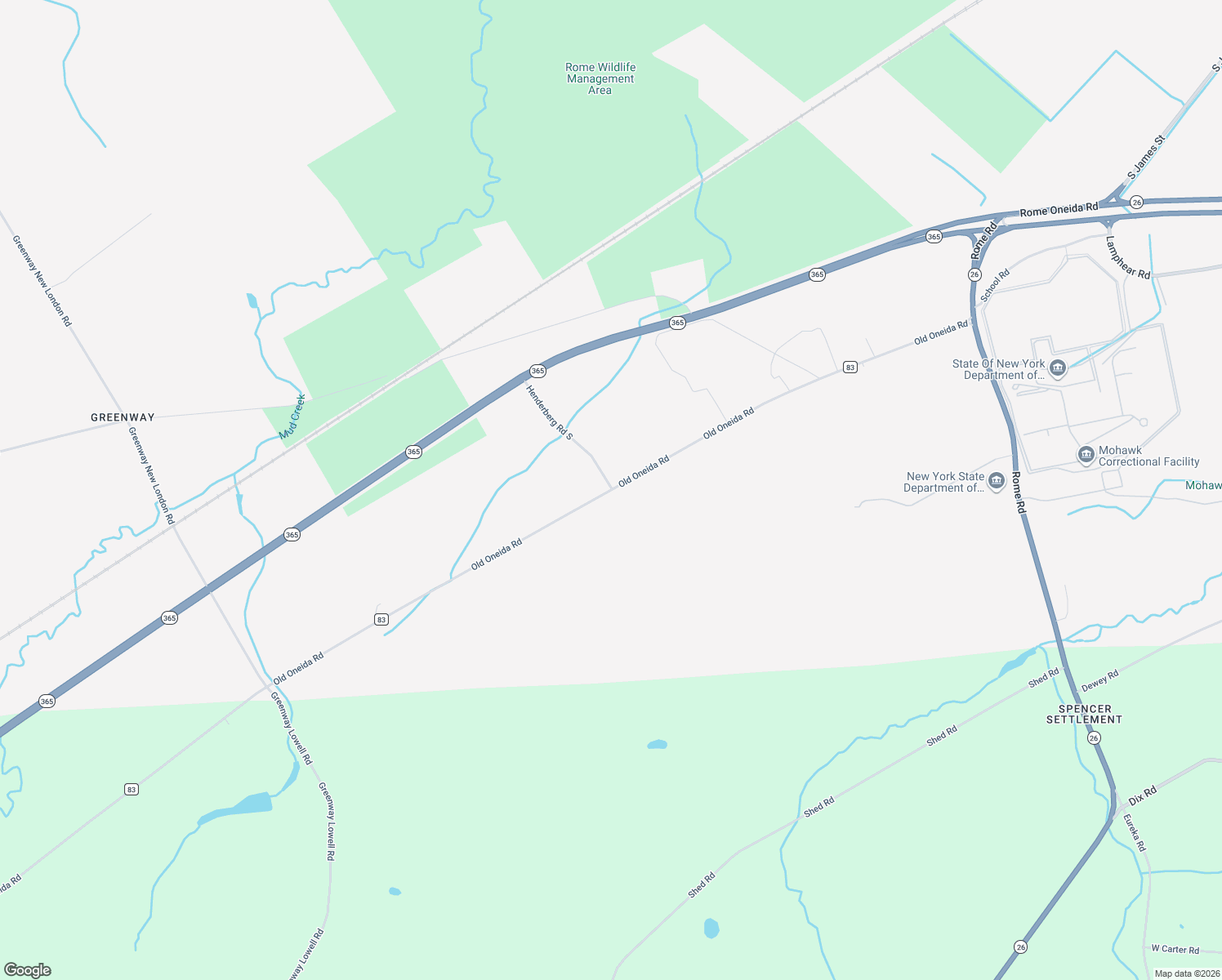 map of restaurants, bars, coffee shops, grocery stores, and more near 5723 Old Oneida Rd in Rome