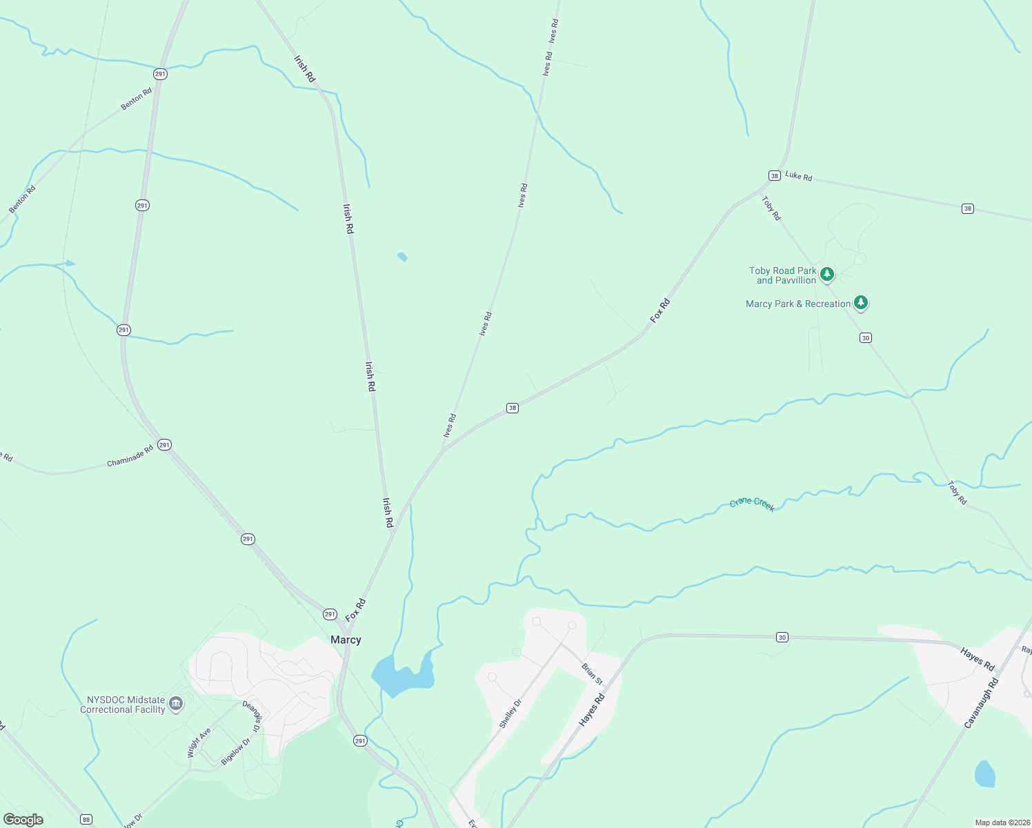 map of restaurants, bars, coffee shops, grocery stores, and more near 6588 Fox Road in Marcy