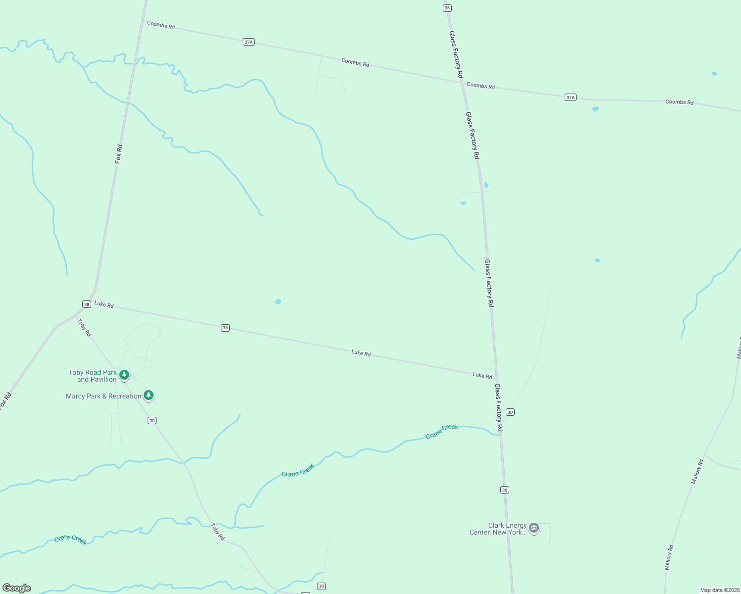 map of restaurants, bars, coffee shops, grocery stores, and more near 9729 Luke Road in Marcy
