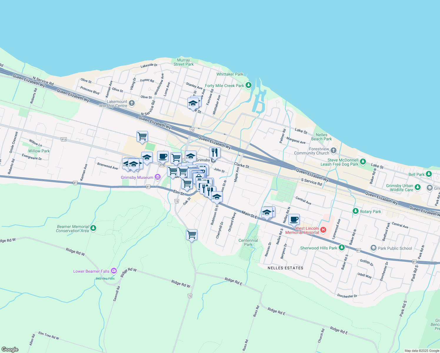 Map Of Restaurants Bars Coffee Shops Grocery Stores And More Near 20 Map Of Restaurants Bars Coffee Shops Grocery Stores And More Near 20