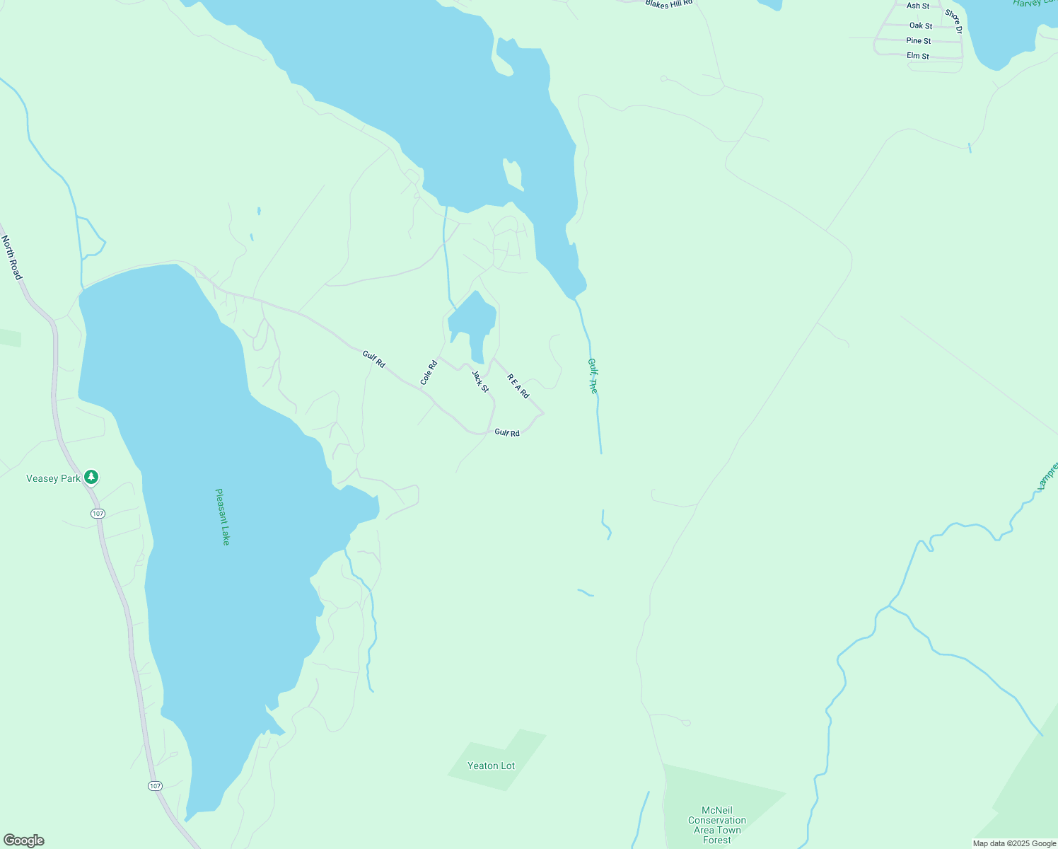 map of restaurants, bars, coffee shops, grocery stores, and more near 283-319 Gulf Road in Northwood