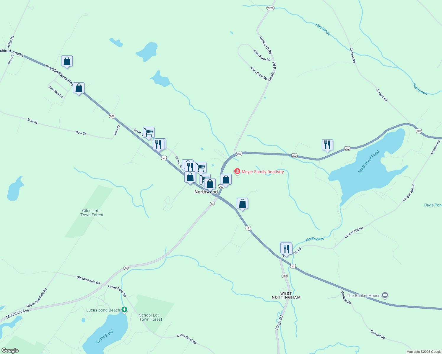 3 Route 202, Northwood NH Walk Score