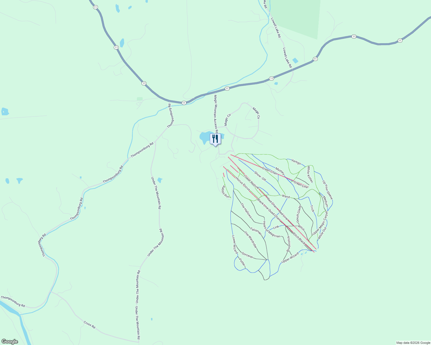 map of restaurants, bars, coffee shops, grocery stores, and more near 123 Trailside Condos in Londonderry