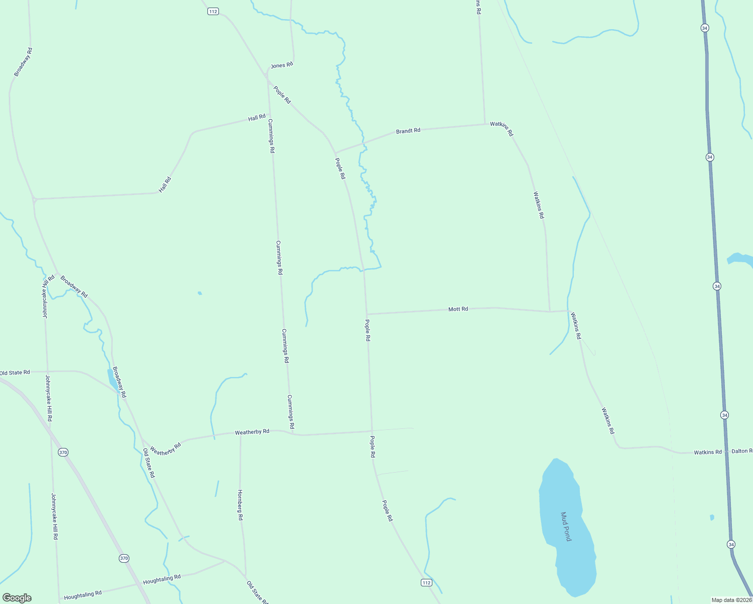 map of restaurants, bars, coffee shops, grocery stores, and more near 12056 Pople Road in Cato