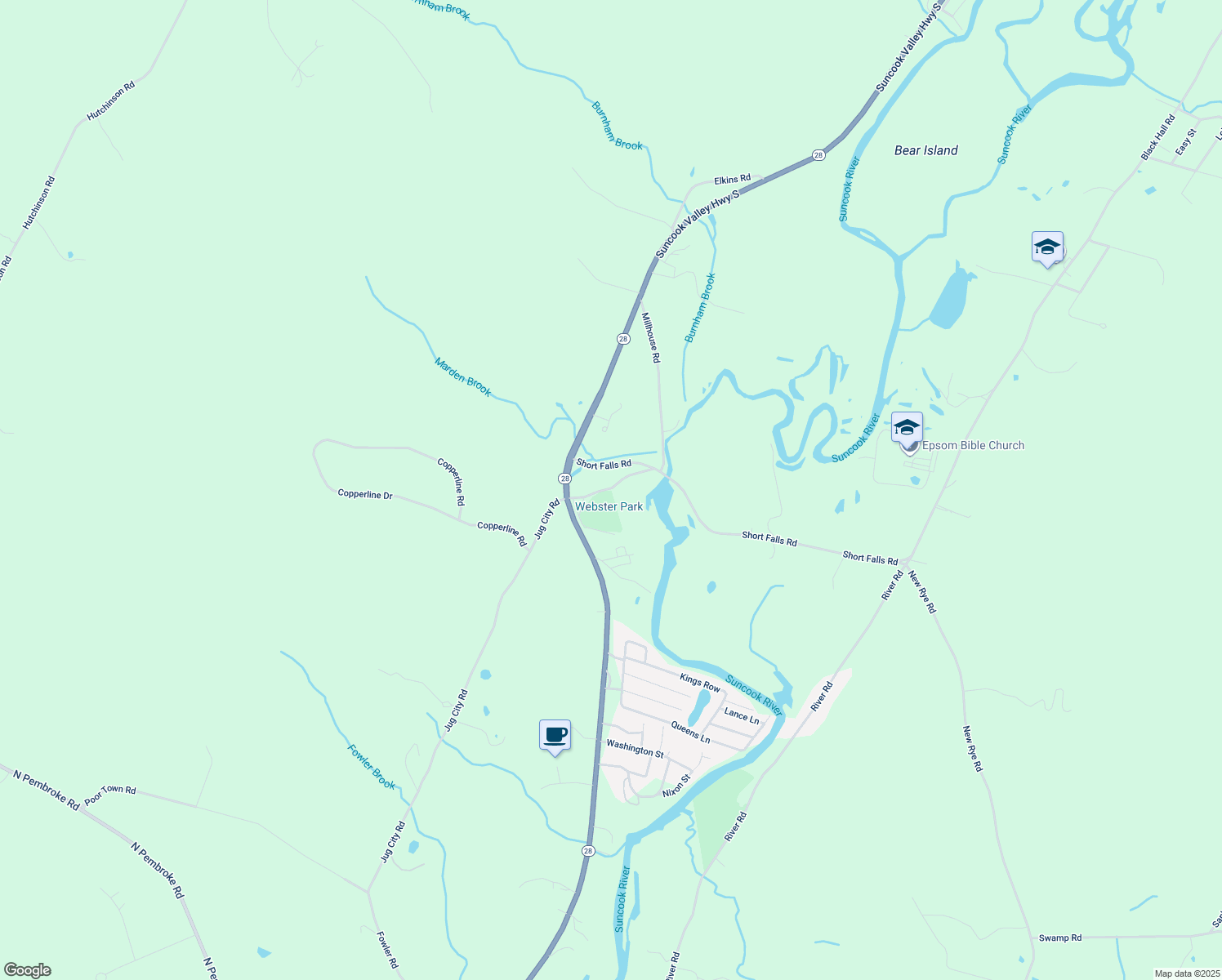 ster Park, Epsom NH Walk Score