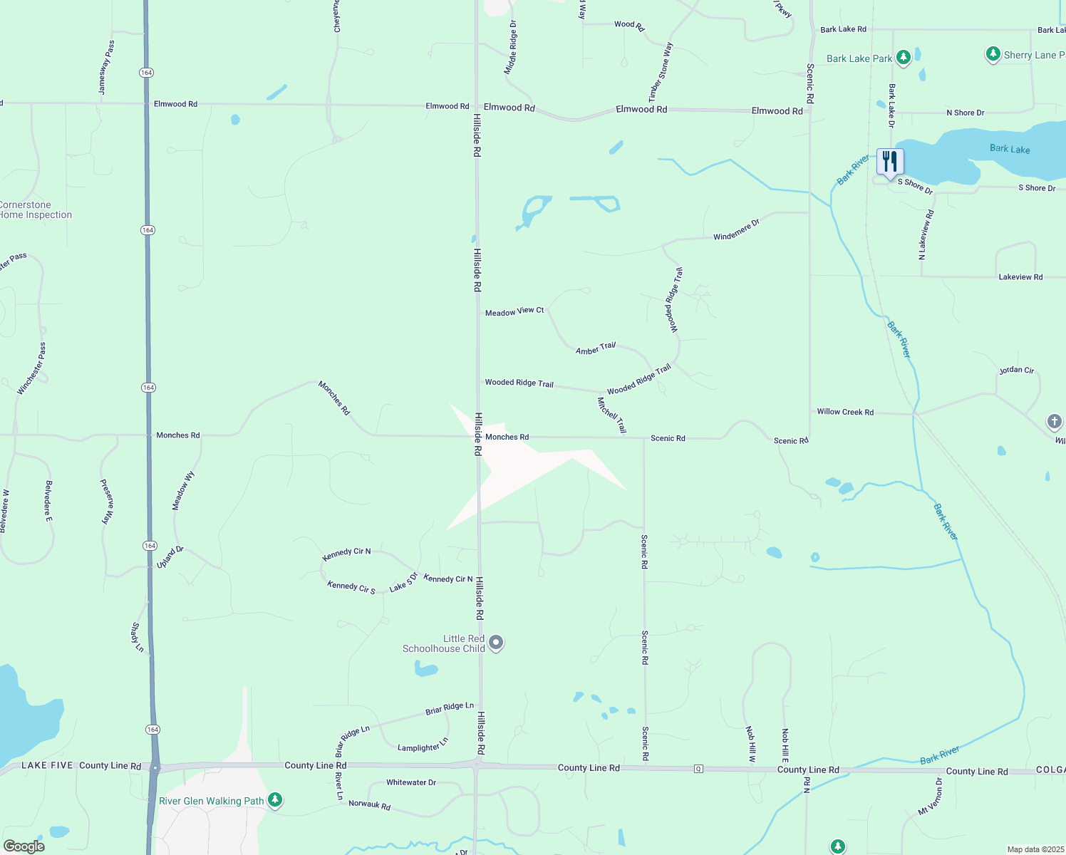 map of restaurants, bars, coffee shops, grocery stores, and more near 4030 Monches Road in Colgate