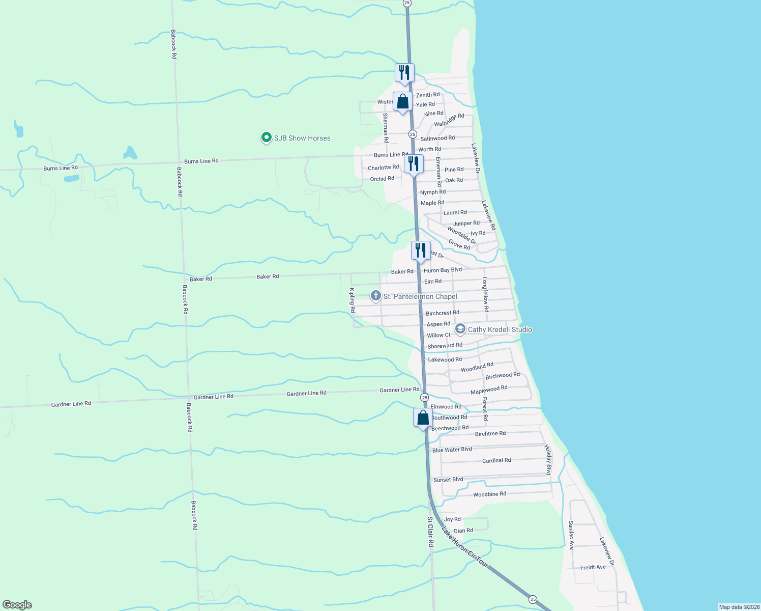 map of restaurants, bars, coffee shops, grocery stores, and more near 7109 Cedar Road in Lexington