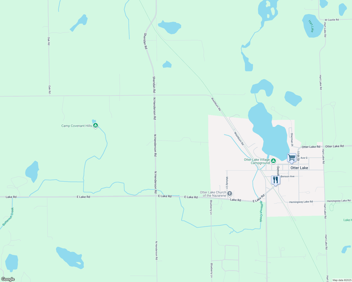 map of restaurants, bars, coffee shops, grocery stores, and more near 12096 Powderhorn Trail in Otisville